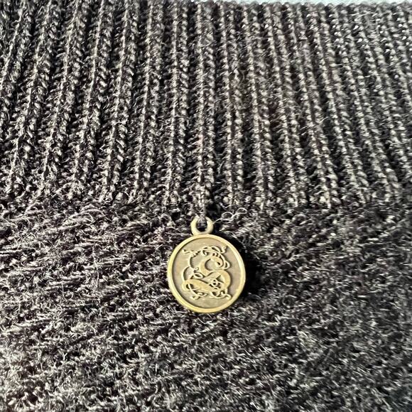 Soft surroundings alpaca wool blend black sweater textured soft cozy warm fall - Picture 7 of 9